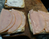 Foto del paso 5 de la receta: Sándwich de calabacín y pavo