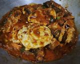 Foto langkah ke 5 dari resep Ikan Bandeng & Telur Ceplok Bumbu Bali.