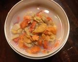 A picture of step 1 of California Farm Chopped Clams and Crusted Pork: Iberian, Kosher and Halal.