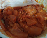 Foto del paso 5 de la receta: Kebab de pollo con arroz frito y salsa blanca sin yogur