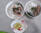 Hình bước làm 2 của món Canh Bún Thịt Vịt