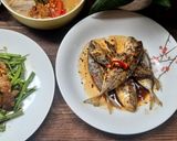 Hình bước làm 1 của món Cơm nhà với các món cá