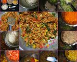 A picture of step 1 of Aloo Paratha Soyachunk Paneer Sandwich.