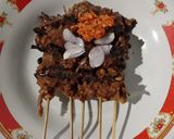 Foto langkah ke 5 dari resep Sate Jamur.