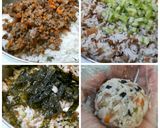 Foto langkah ke 2 dari resep Jumeokbap (nasi kepal ala Korea) #maree.