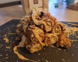 Une image de l'étape 3 de Crêpe à la farine de seigle et beurre de cacahuète.