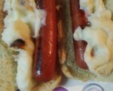 A picture of step 3 of Rolled Hotdogs and Mashed Potatoes.