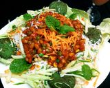 A picture of step 18 of Tricolour Veg Sizzler.