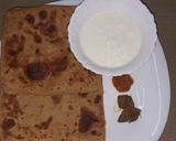 A picture of step 4 of Plain Paratha#authors marathon #my mum's recipe.
