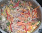 Foto del paso 10 de la receta: Wok de verduras con carne de res