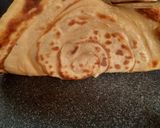 A picture of step 5 of Lacha paratha.