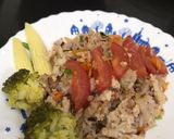 รูปขั้นตอนการทำที่ 3 ของ ข้าวผัดหมูสับ (เมนูลูกรัก Blw)