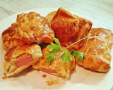 Foto del paso 7 de la receta: Hojaldres de Frankfurt y queso