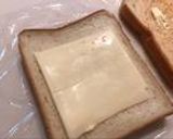 A picture of step 5 of Japanese Wanpaku Sandwich ("Wanpaku Sand").