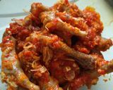 Foto langkah ke 4 dari resep Ceker ayam rica-rica.