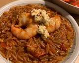 Orzo with prawn, tomato and feta cheese recipe step 5 photo