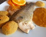 Foto del paso 4 de la receta: Trucha "arco iris" con salsa de NARANJA 🍊🍊#Mercado