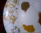 A picture of step 4 of Dhaba style daal.