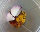 A picture of step 2 of Paneer Masoor dal Curry.