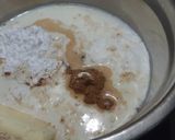 A picture of step 2 of Chocolate crepe cake.