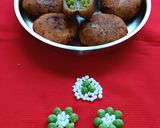 A picture of step 5 of Green Peas and Sabudana Tikki.