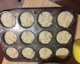 A picture of step 5 of Lemon muffins.