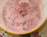 A picture of step 7 of Oats beetroot veggies muffin.