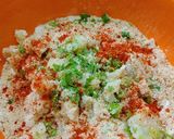 A picture of step 1 of Thalipeeth.