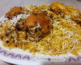 A picture of step 1 of Biryani.