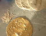 A picture of step 2 of Samosa sheets/manda.