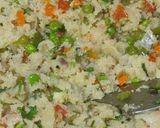 A picture of step 2 of Vegetable Rava Upma easy tiffin recipe.