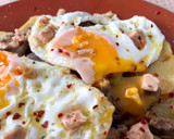 Foto del paso 6 de la receta: Huevos rotos con foie y setas 🇪🇸