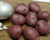 A picture of step 5 of Ham and Beans with Potatoes and Cornbread.