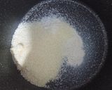 Foto langkah ke 2 dari resep Pudding lumut bunga telang.