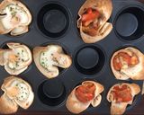 A picture of step 9 of Breakfast Wrap Cups.