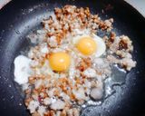 Hình bước làm 4 của món Thịt băm xào trứng