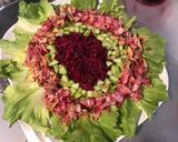 Une image de l'étape 6 de Salade composée (chou rouge,scarole,tomate et concombre).