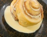 A picture of step 20 of Caramel cinnamon rolls.
