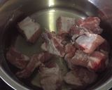 Hình bước làm 1 của món Canh tương đậu (Kongbiji jjigae)