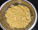 A picture of step 2 of Moong dal cucumber salad(Andra style).