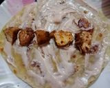 A picture of step 9 of Chicken tikka mayyo roll(homemade paratha) 😍.