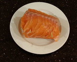 A picture of step 12 of Salmon Fillets Cordon Bleu In a Lemon/ Lime Butter Sauce.