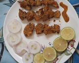 A picture of step 5 of Butter chicken tikka.