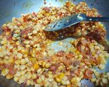 A picture of step 3 of Palak Chana dal.