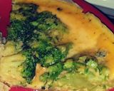 Une image de l'étape 9 de Omelette aux brocolis et fromage frais.