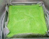 Foto langkah ke 15 dari resep Brownies Kukus Pandan Ny.Liem.