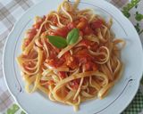 Foto del paso 5 de la receta: Fetuccini con tomate y ajo