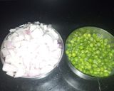 A picture of step 1 of Instant one pot peas pulav.