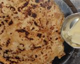 A picture of step 4 of Aloo ka parantha.