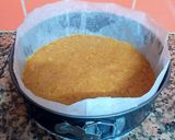 Foto del paso 5 de la receta: Tarta de queso, limón y vainilla con glaseado de pasas al ron